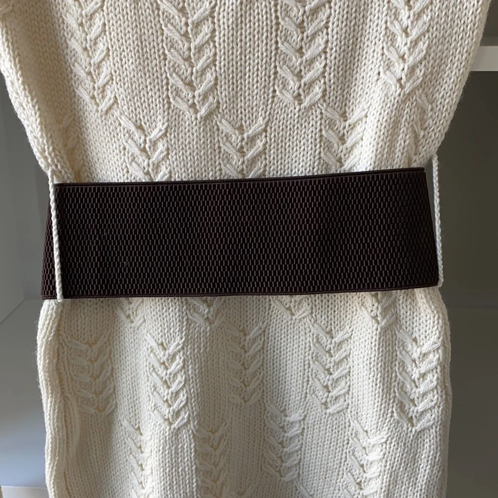 Guess LA Sweater Dress with Belt - Picture 4 of 6